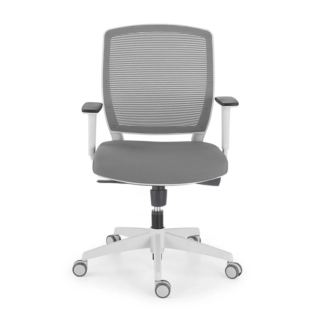 Silla de escritorio giratoria Nicole white