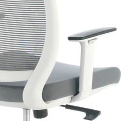 Silla de escritorio giratoria Nicole white