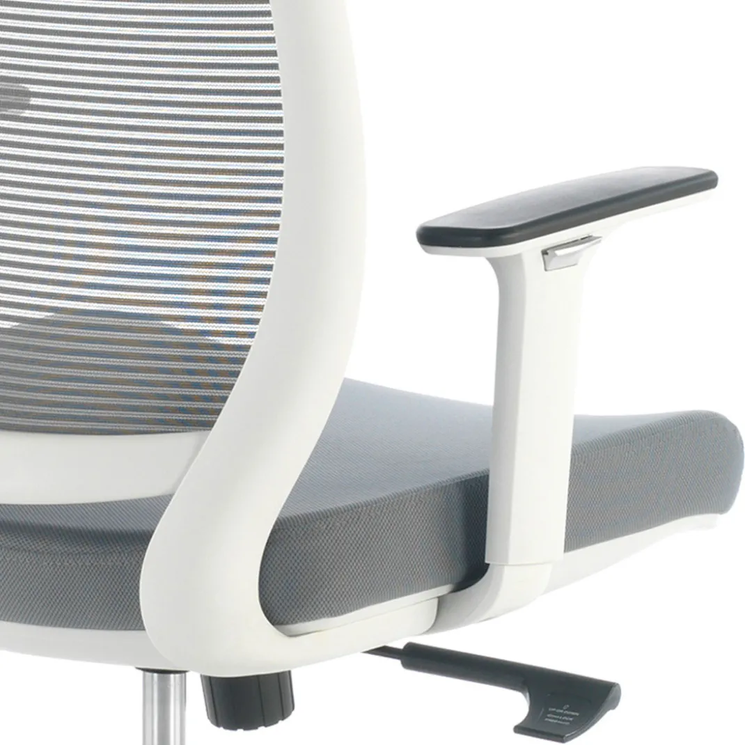 Silla de escritorio giratoria Nicole white