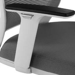 Silla de escritorio giratoria Nicole white