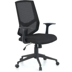 Silla de escritorio giratoria Air, con brazos, red
