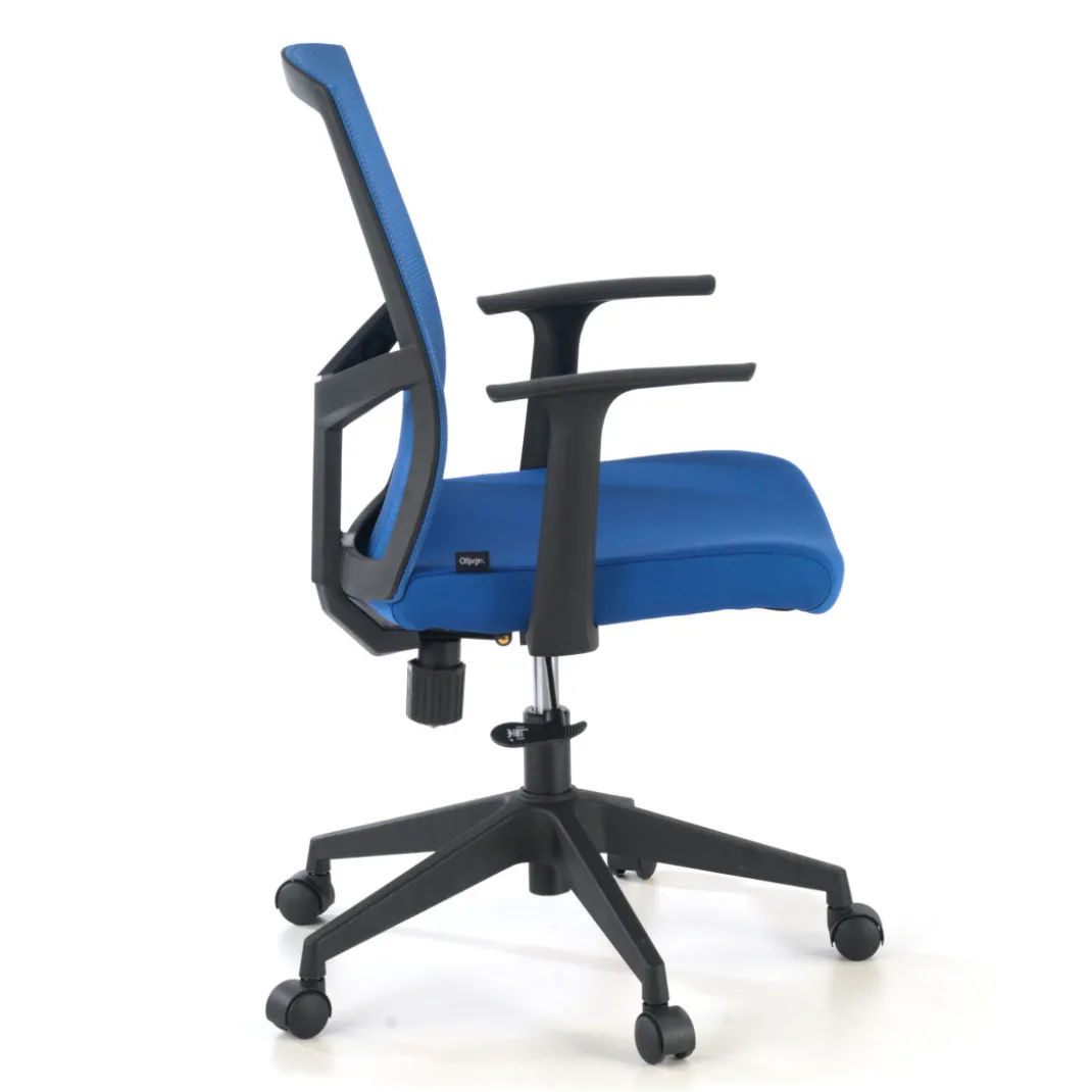 Silla de escritorio giratoria Star, red