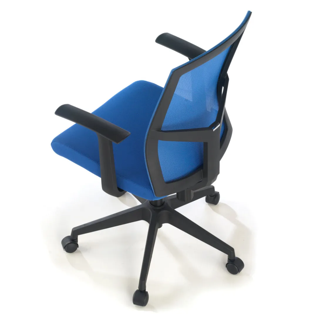 Silla de escritorio giratoria Star, red