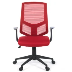 Silla de escritorio giratoria Air, con brazos, red