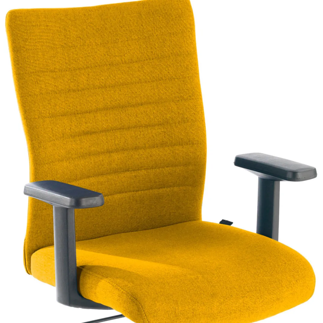 Silla de escritorio giratoria Parma, mecanismo basculante