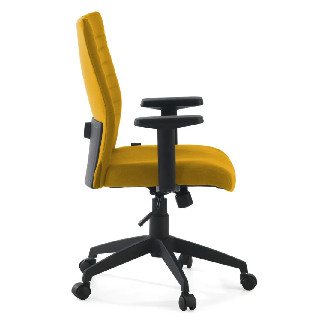 Silla de escritorio giratoria Parma, mecanismo basculante