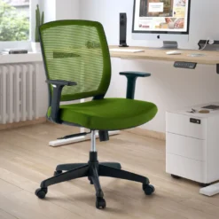 Silla de escritorio giratoria Nicole, red