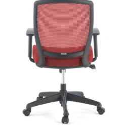Silla de escritorio giratoria Nicole, red