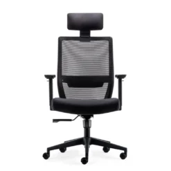 Silla de oficina Axel, espuma inyectada, con reposacabezas