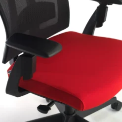 Silla de oficina Baron, reposacabezas, brazos 3D, red