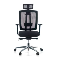 Silla de oficina Ergomax, premium, espuma inyectada con reposacabezas