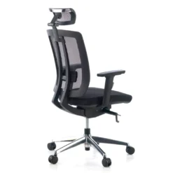 Silla de oficina Ergomax, premium, espuma inyectada con reposacabezas