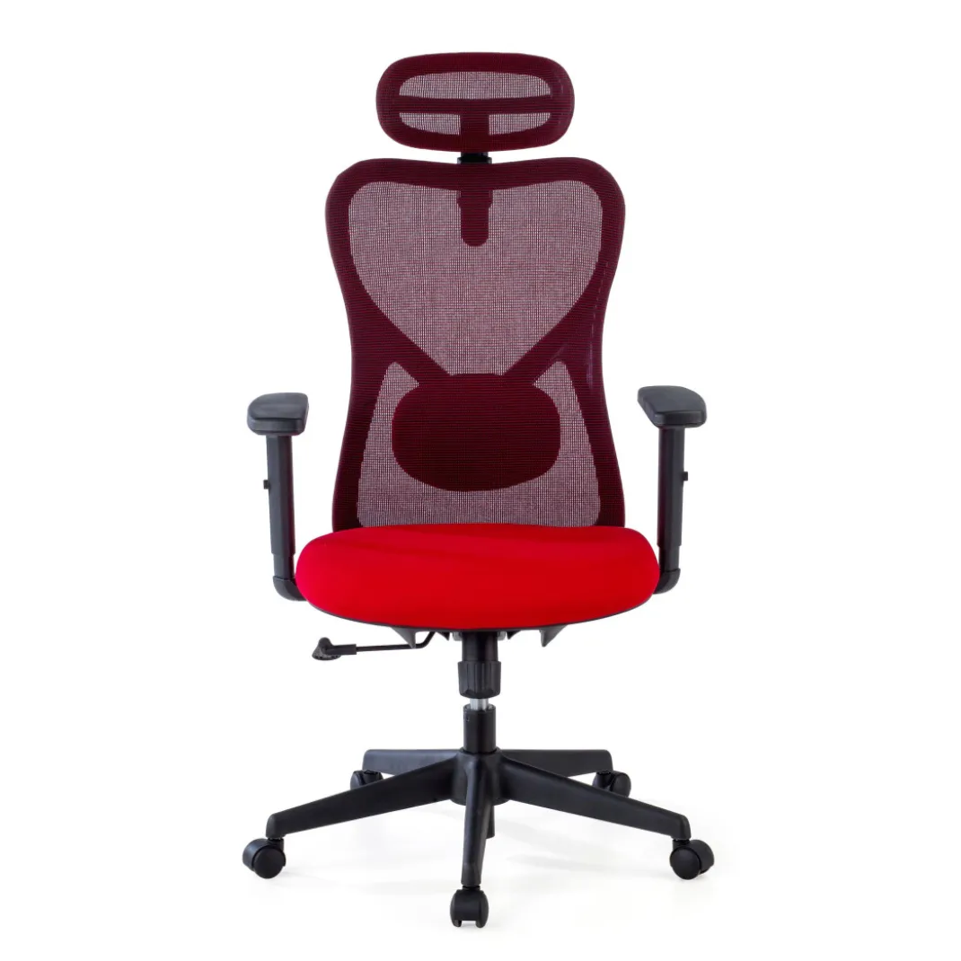 Silla de Oficina Ergonómica Prime black, brazos regulables