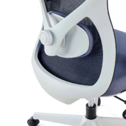 Silla de Oficina Ergonómica Prime white, brazos regulables