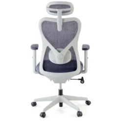 Silla de Oficina Ergonómica Prime white, brazos regulables
