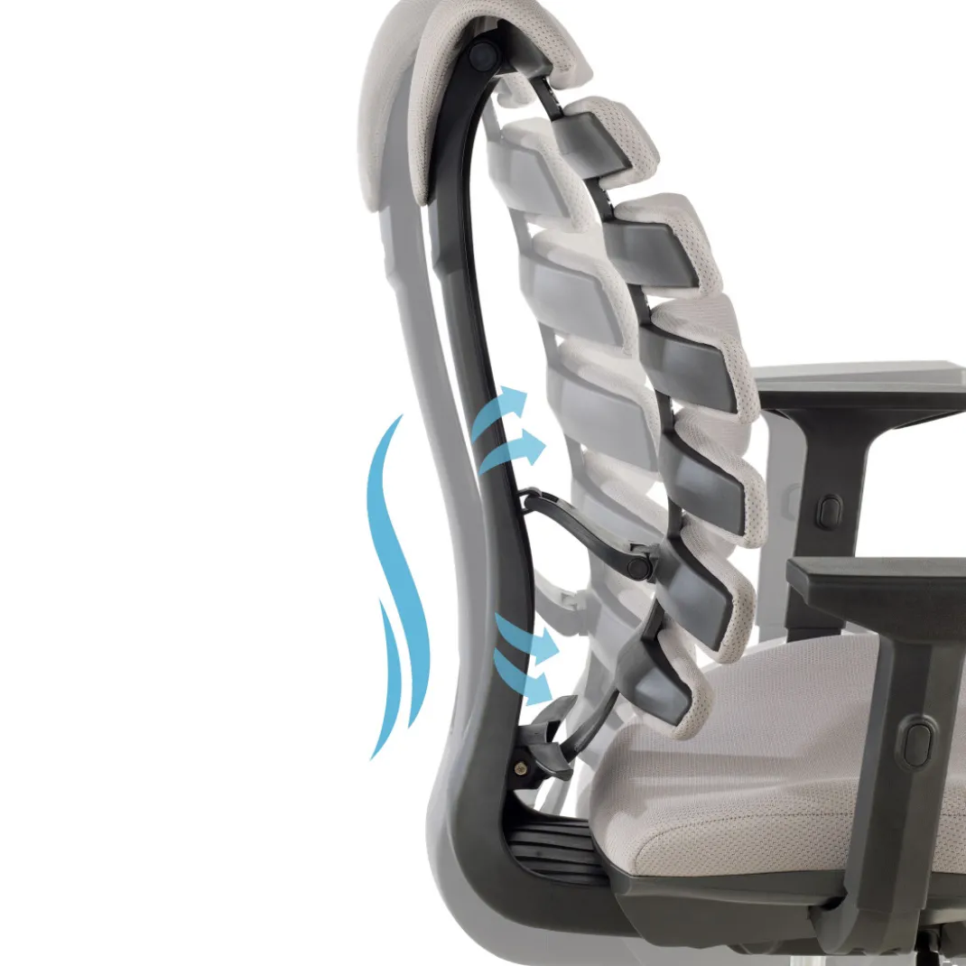 Silla de oficina ergonómica Spine