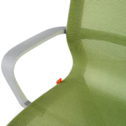 Silla de oficina giratoria Ice white red