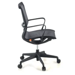 Silla de oficina giratoria Ice black red
