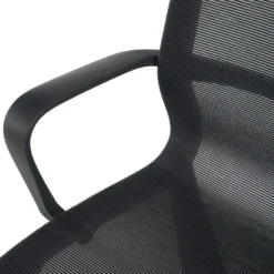 Silla de oficina giratoria Ice black red