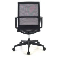 Silla de oficina giratoria Ice black red