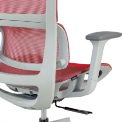 Silla de oficina Gravity White, reposacabezas, brazos 3D, red