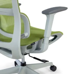 Silla de oficina Gravity White, reposacabezas, brazos 3D, red