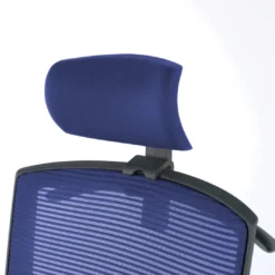 Silla de oficina Kendo, brazos ajustables, reposacabezas, red