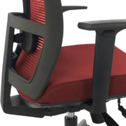Silla de oficina Kendo, brazos ajustables, red