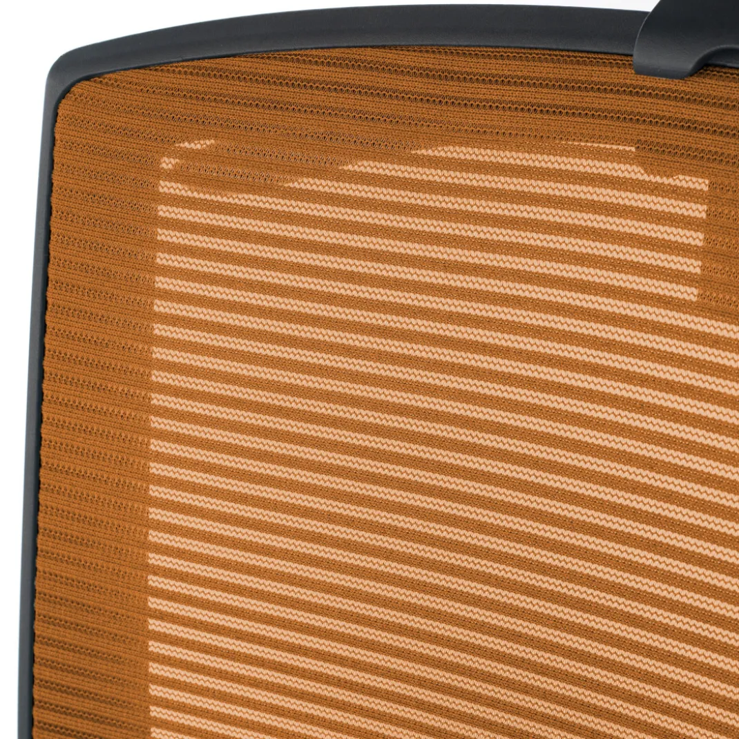 Silla de oficina Kendo, brazos ajustables, reposacabezas, red