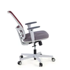 Silla de oficina profesional Sugar white, uso intensivo