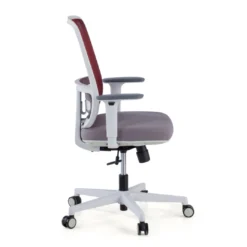 Silla de oficina profesional Sugar white, uso intensivo