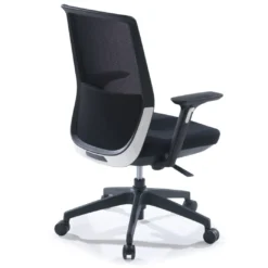 Silla de oficina Wind, respaldo ergonómico, brazos 3D, red
