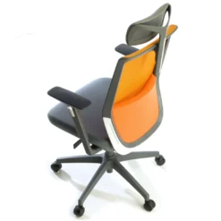 Silla de oficina Wind, respaldo ergonómico, brazos 3D, reposacabezas