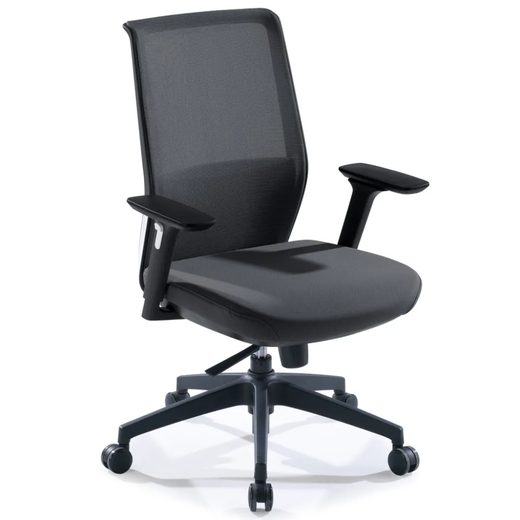 Silla de oficina Wind, respaldo ergonómico, brazos 3D, red