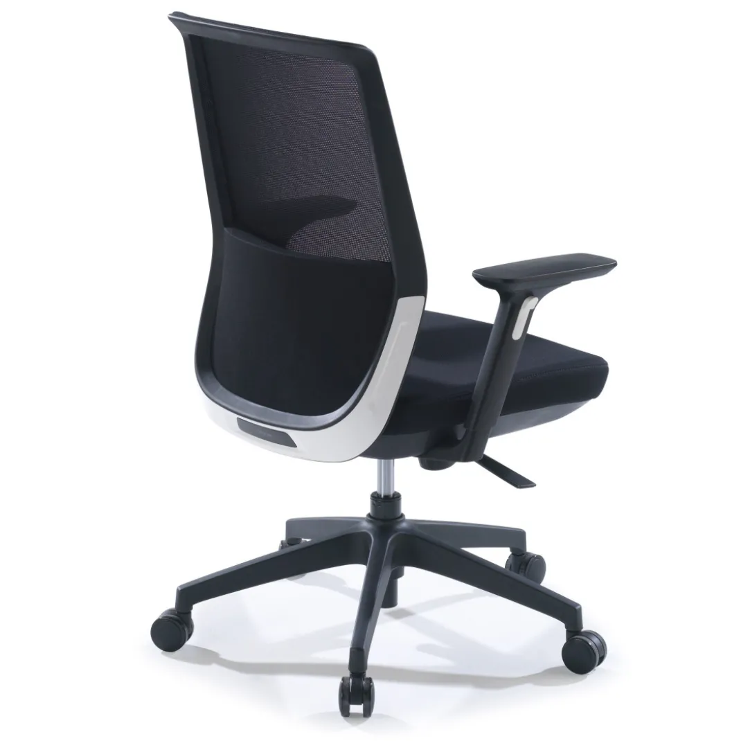 Silla de oficina Wind, respaldo ergonómico, brazos 3D, red
