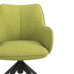 Silla de reuniones con ruedas Gala, estructura giratoria