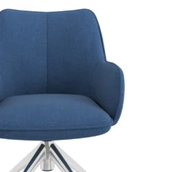 Silla de reuniones con ruedas Gala, estructura giratoria