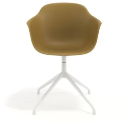 Silla de reuniones Elisa, base piramidal