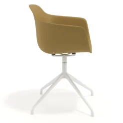 Silla de reuniones Elisa, base piramidal