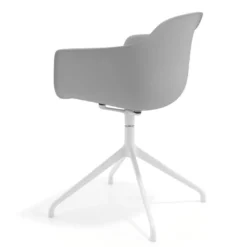 Silla de reuniones Elisa, base piramidal