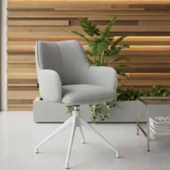 Silla de reuniones Gala, estructura giratoria