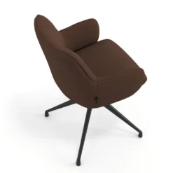 Silla de reuniones Gala, estructura giratoria