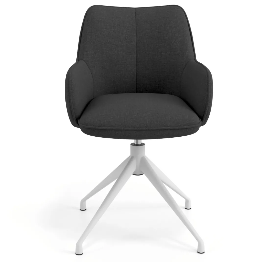 Silla de reuniones Gala, estructura giratoria