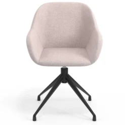 Silla de reuniones Moon Base de aluminio giratoria