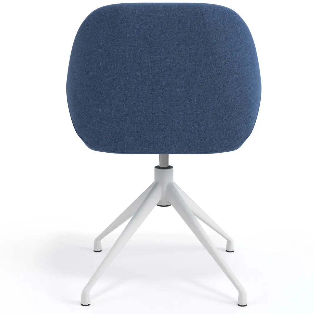 Silla de reuniones Moon Base de aluminio giratoria