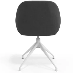 Silla de reuniones Moon Base de aluminio giratoria