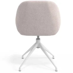 Silla de reuniones Moon Base de aluminio giratoria