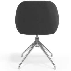 Silla de reuniones Moon Base de aluminio giratoria
