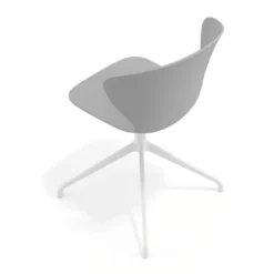 Silla de reuniones Wendy, base piramidal