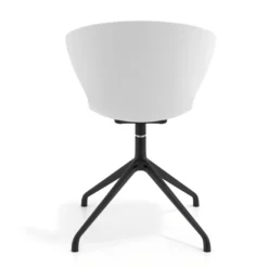 Silla de reuniones Wendy, base piramidal